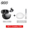 QCY Crossky C50 Open Ear Wireless Earbuds Bluetooth 6.0 Comfort Clip On Sports Earphone 4 Mic AI Clear Call Bass Boost Headphone 4