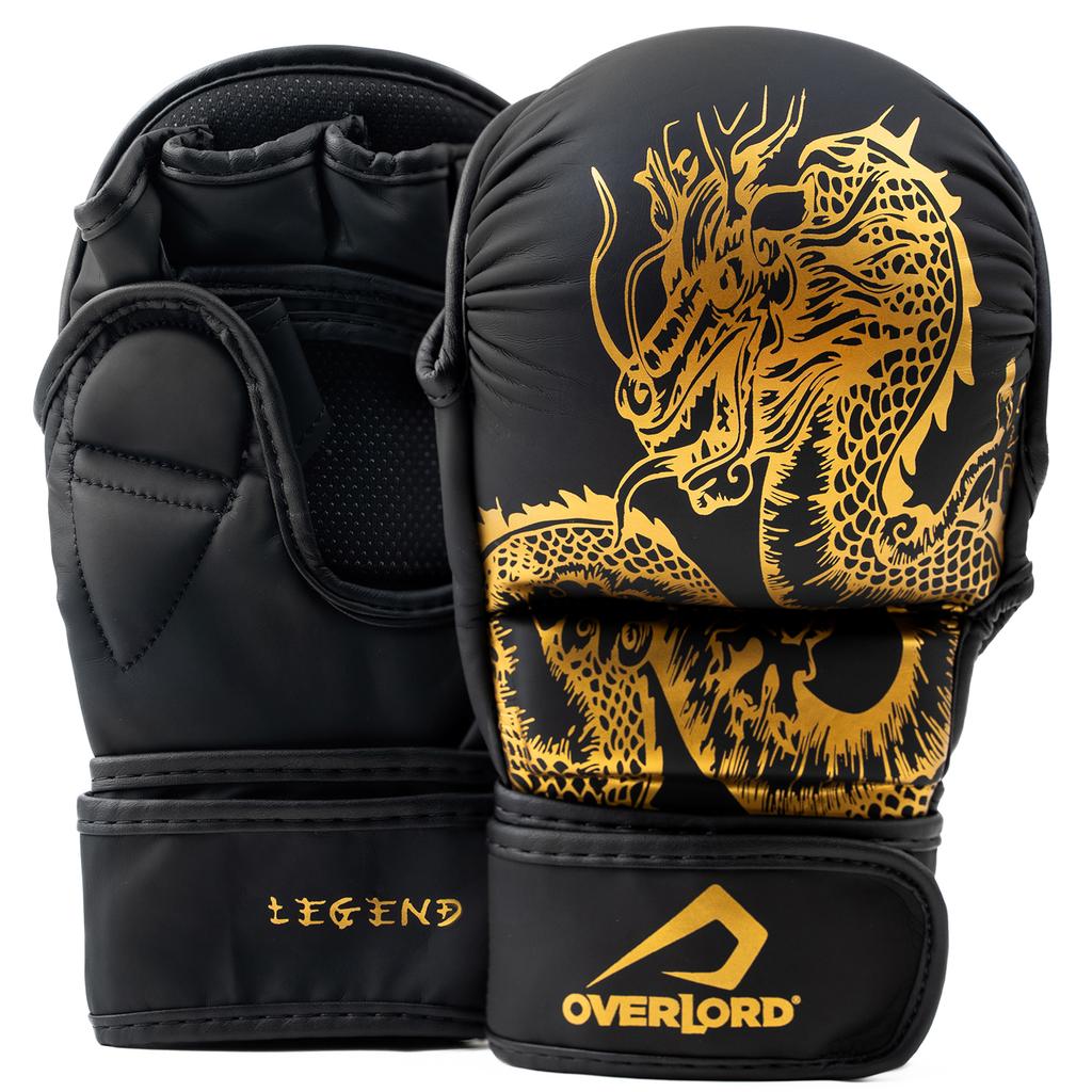 Overlord rękawice mma legend złote s