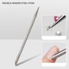 Double-Ended Stainless Steel Cuticle Pusher Nail Art Polish Gel Remover Manicure Sticks Tool For Nail Art Manicure Tools
