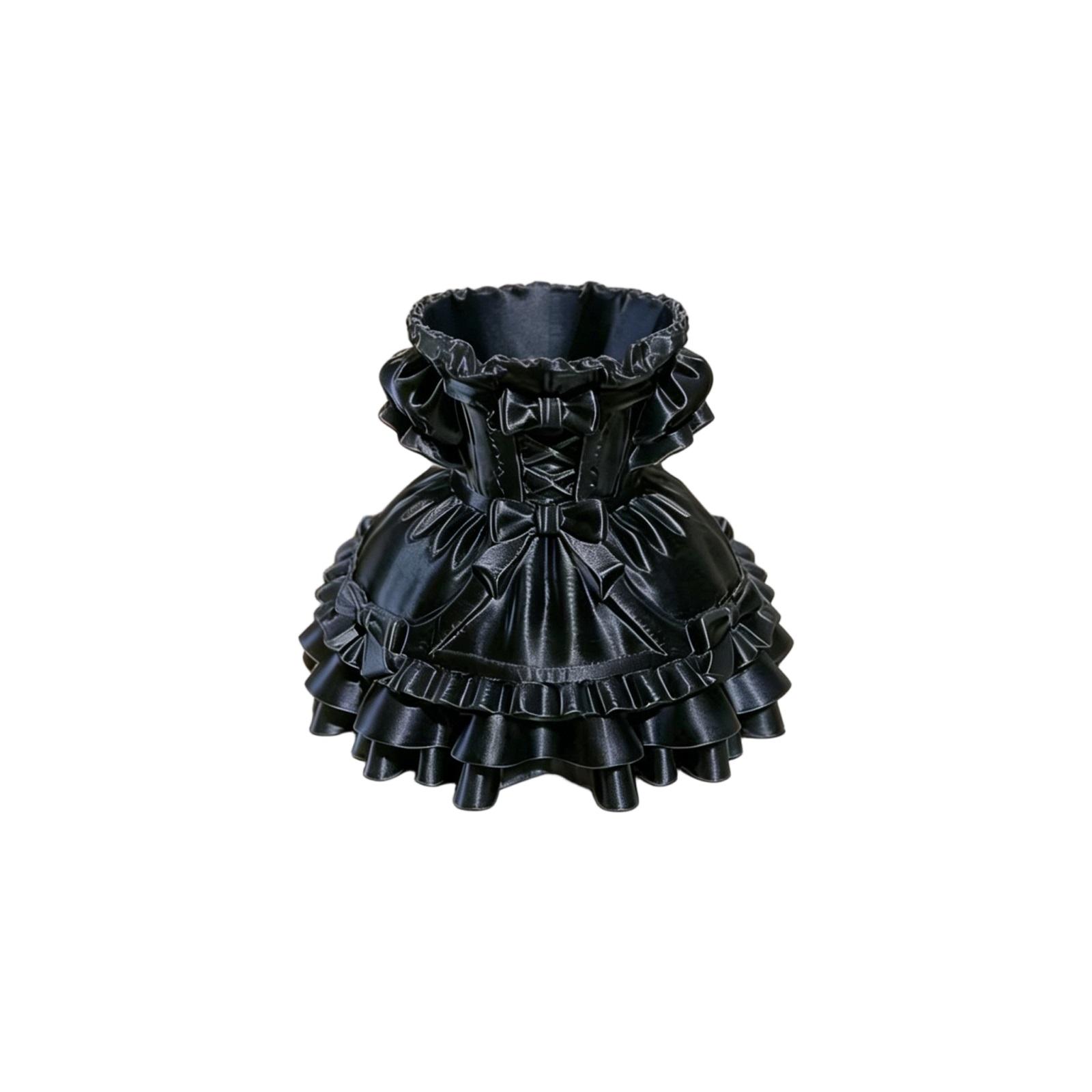 3D Printed Princess Dress Pencil Holder - Cute Desk for Girls One Size