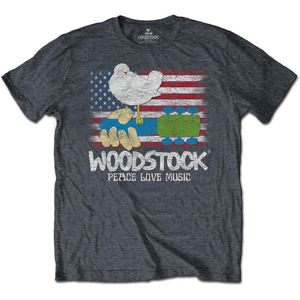 

Woodstock Flag Tee Unisex T-shirt