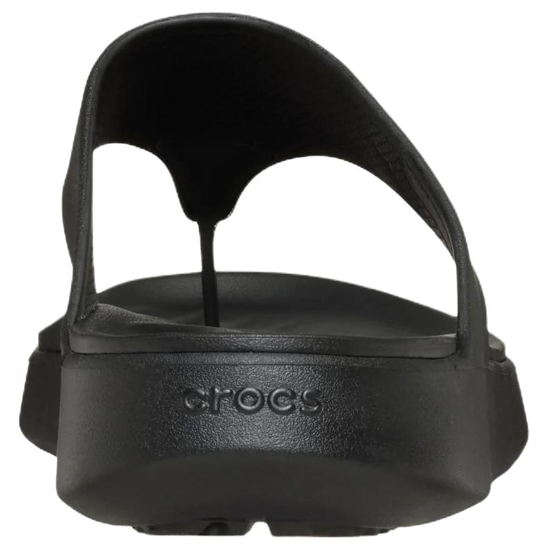 Crocs Getaway Flip Abrasion Resistant Flip Flops Women's Black 212018-001
