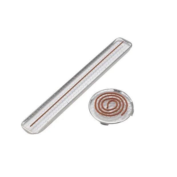 Newcomer Exclusive: Fireproof Coil & Stick Incense Holder with Cotton Pad