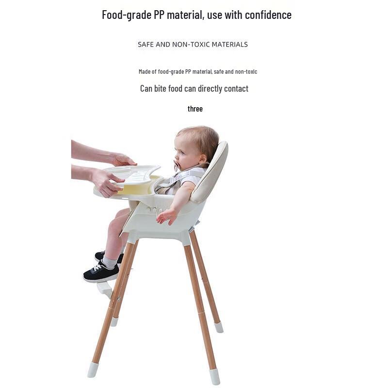 Składane krzesełko do jadalni dla niemowląt i dzieci