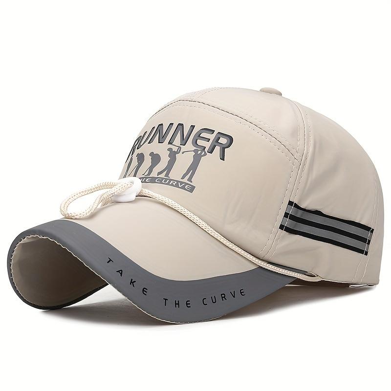 Extra Long Brim Baseball Caps Summer UV Protection Hat Outdoor Sports Caps Unisex Dad Hat