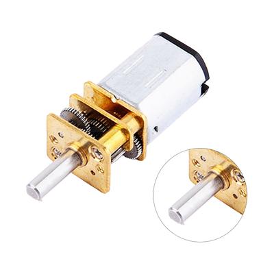 Neuer N20 DC 3V 6V 12V 50-2000 U/min Untersetzungsgetriebe DC-Motor mit Metallgetriebe