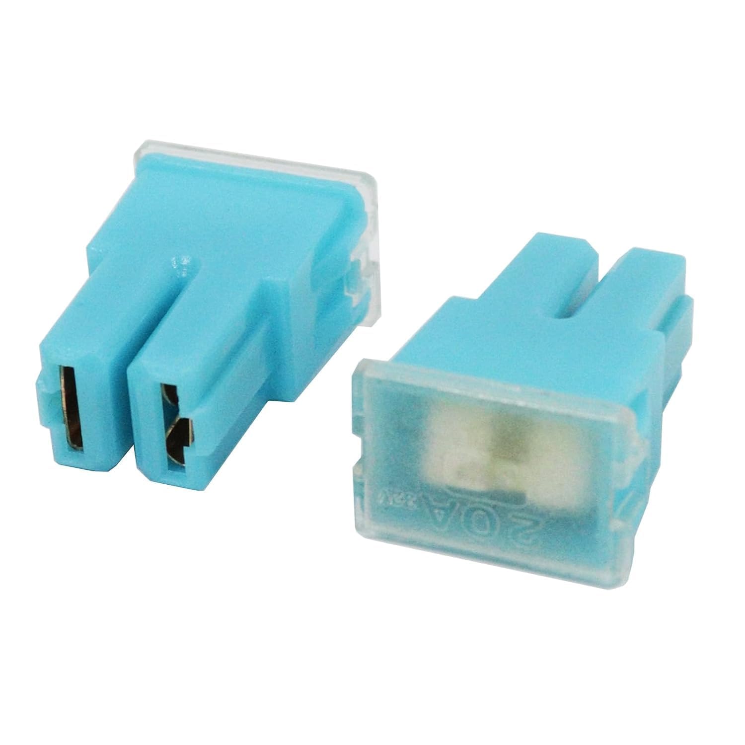 

HOOWDAMY Car PAL Tridge Fuse 20A 32V Female Terminal Yellow Pack of 2 Car Fuse (20A) жёлтый