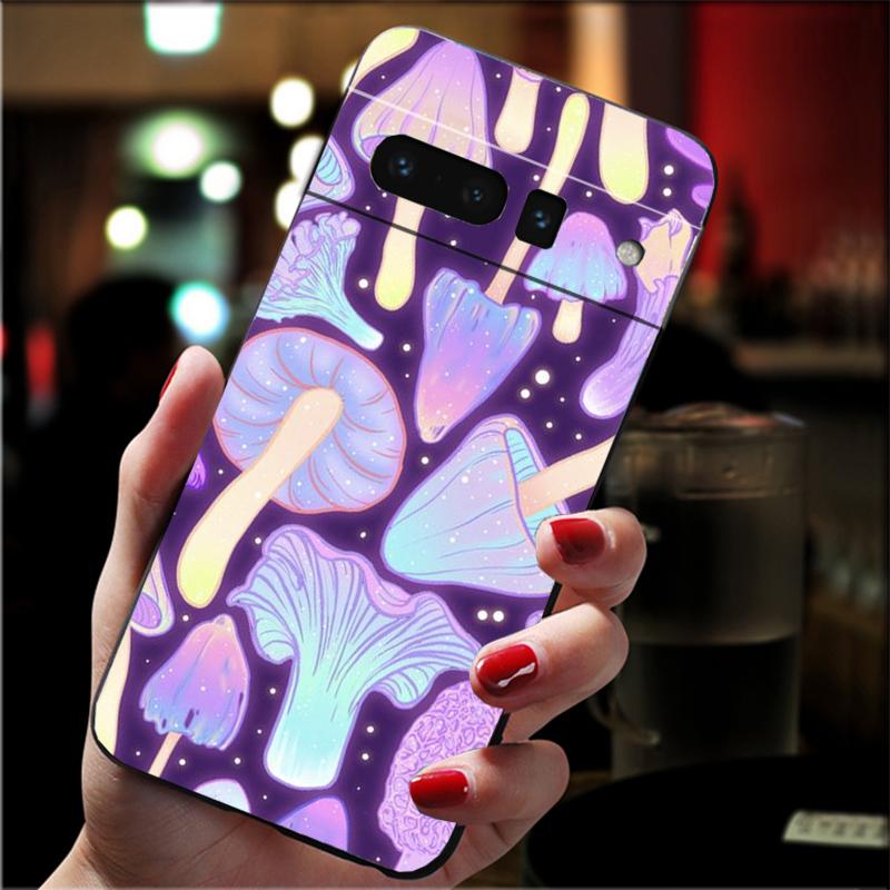 Etui na telefon do Google Pixel 10 9 Pro XL 9A 8 7 6 Pro Pixel 8A 7A 6A Pixel 8 7 6 5 Etui z grzybami