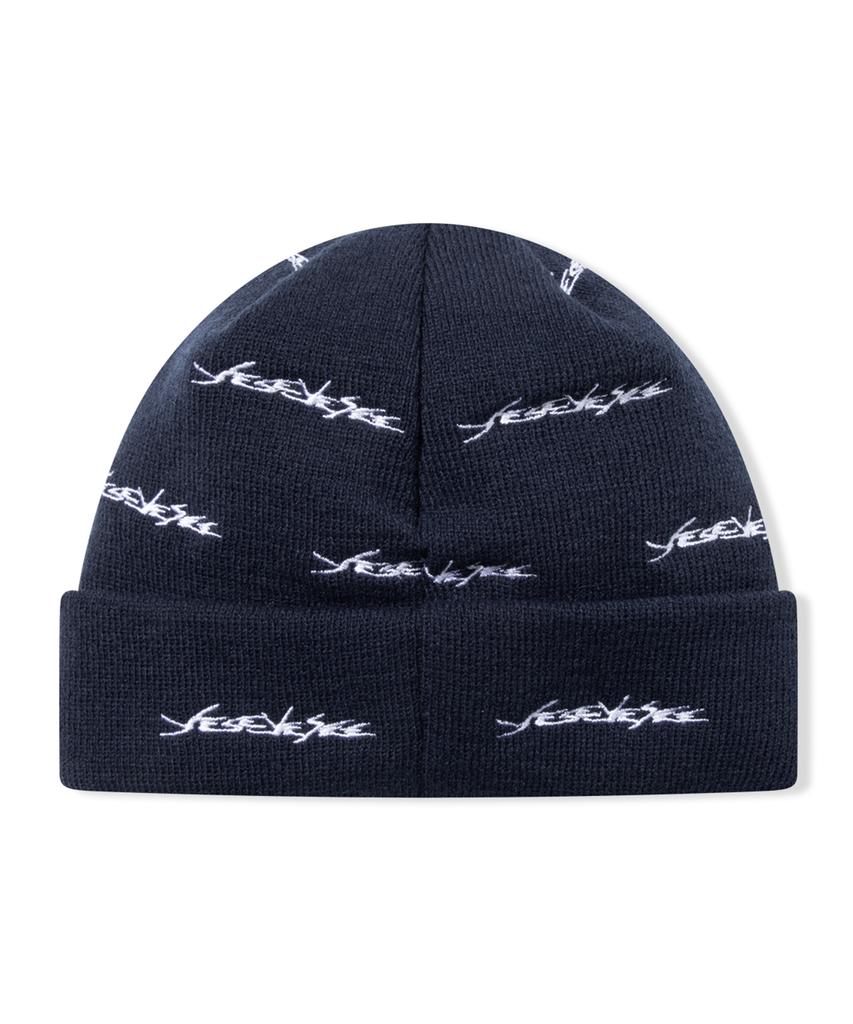 YESEYESEE Y.E.S Staff Beanie Navy