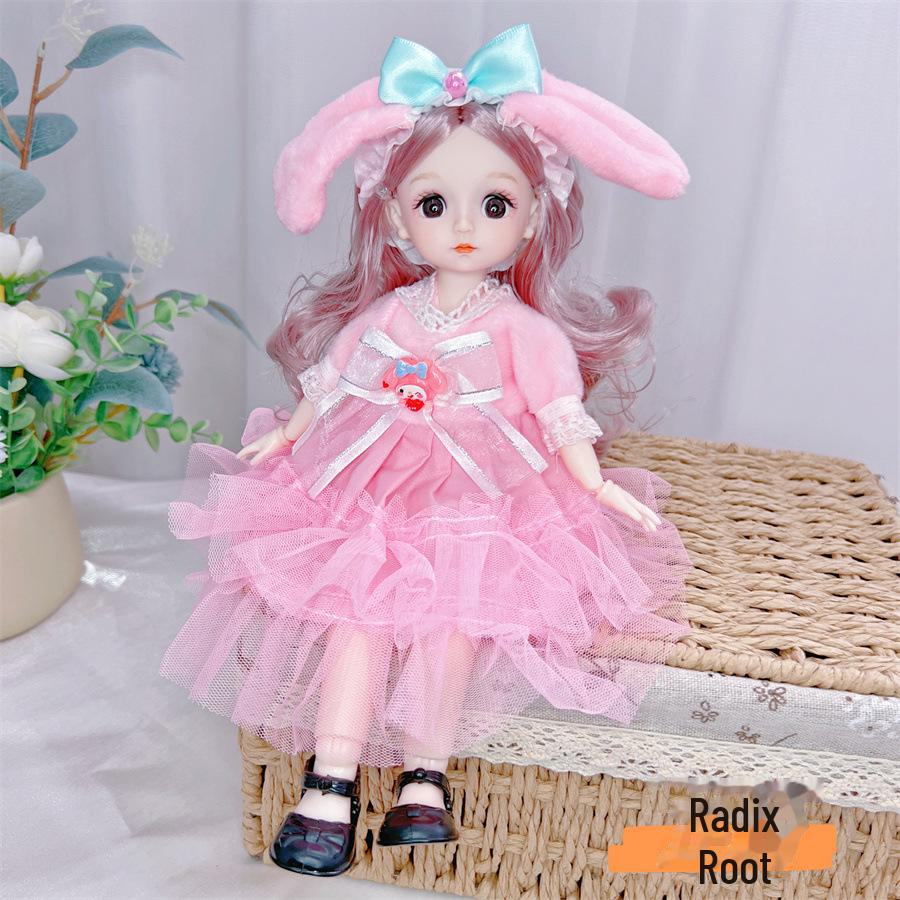30 Cm Cute Princess Doll Set - 20 Joint BJD Girl, Perfect Birthday Gift