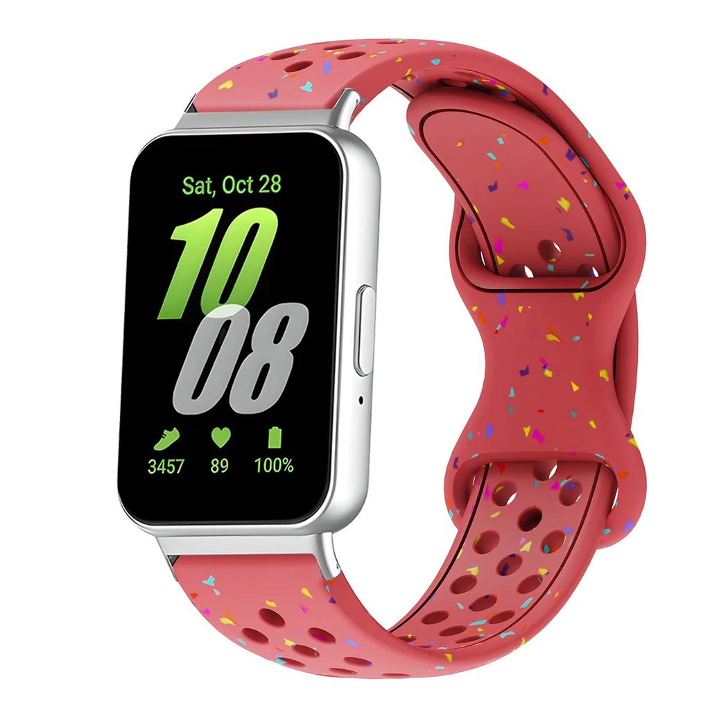 Silikonarmband für Samsung Galaxy Fit 3 Uhrenarmband Sportarmband für Samsung Galaxy Fit3 Ersatzarmband Zubehör