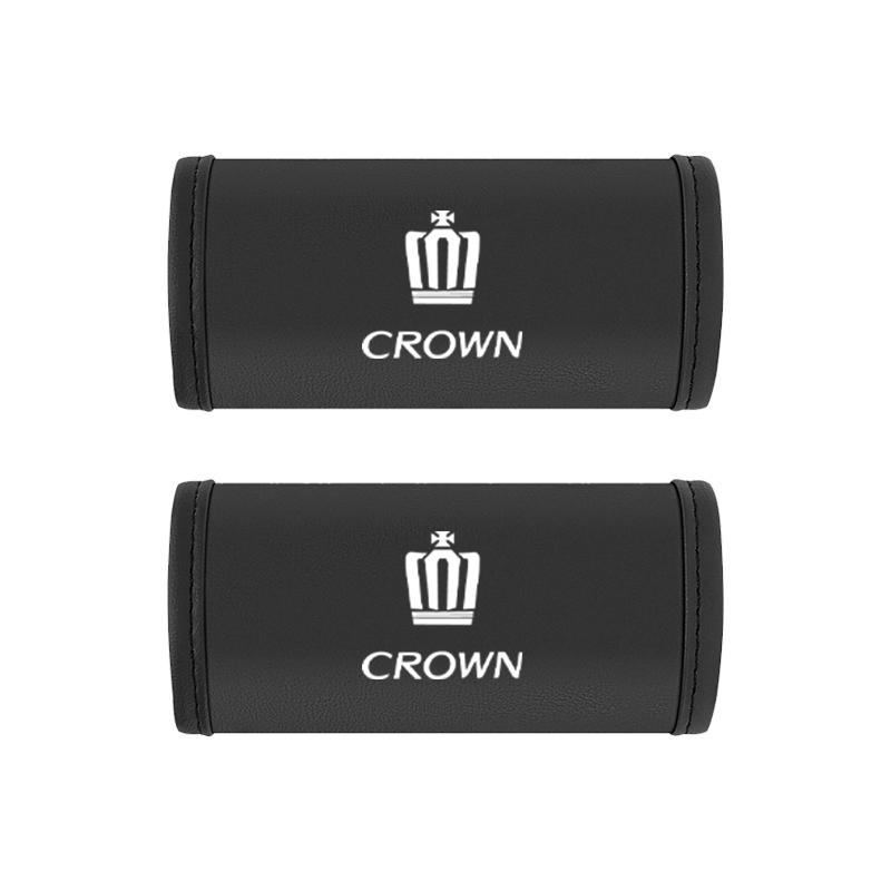 Car Roof Pull Handle Protective Cover Leather Door Handles Case For Toyota Corolla Yaris Aygo Prius Camry Auris Avensis 4Runner
