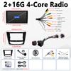MOPECT 4+128G Carplay Android 15 Car Radio Player for Mercedes Benz E-Class W211 E200 E220 E300 E350 E240 E270 E280 W463 W209 W219 NO 2 Din 4G DAB+ DV