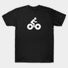 Herren Schwarzes T-Shirt mit Aufdruck Fat Bike No-Cut Transferpapier Aufdruck Baumwoll-T-Shirt