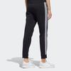 Adidas Neo Icons 3-Stripes Tapered Track Pants Women Bottoms Black HE4505