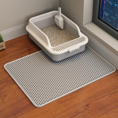 Heatcozy Cat Litter Mat, Cat Litter Catcher Mat, Multiple Sizes (60x45cm/75x55cm/90x60cm/116x66cm), Cat Mat, Cat Litter Mat, Scatter Prevention Mat, E