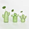 Cactus Glass Vase Decorative Table Ornament Fresh and Simple Glass Decor Minimalist Home Living Room Accent