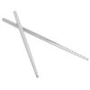 1 pár hůlek 304 hůlek z nerezové oceli Nádobí Příbory Kuchyňský doplněk 17,5 cm