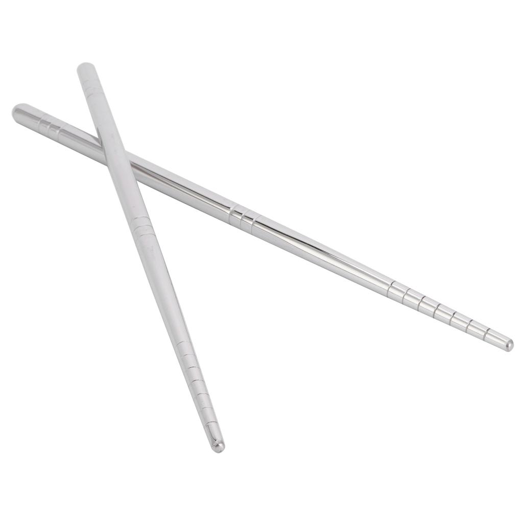 1 pár hůlek 304 hůlek z nerezové oceli Nádobí Příbory Kuchyňský doplněk 17,5 cm