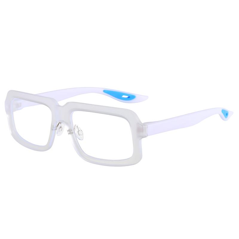 Fashionable Ultra-Light Anti-Blue Light Reading Glasses for Men & Women: Comfortable High-Definition Sports Square Frame for All Ages.