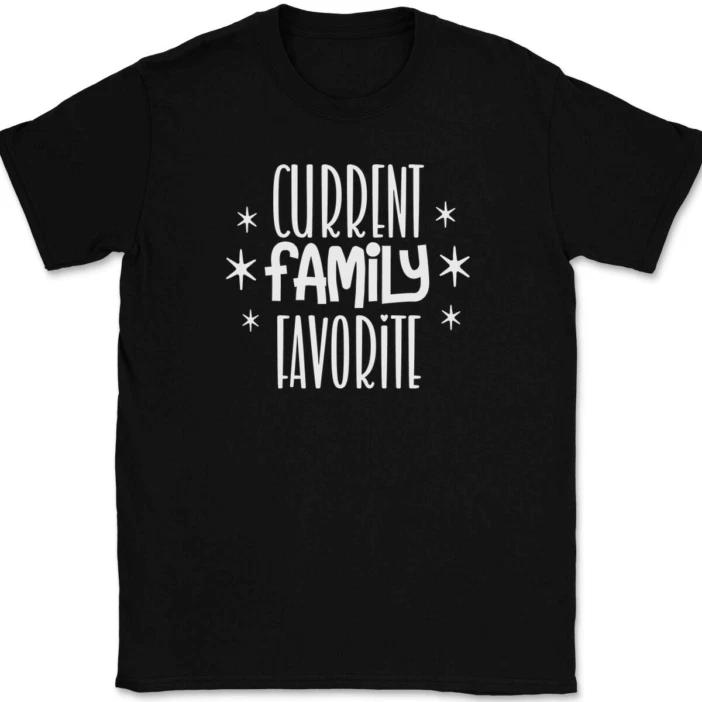 

Текущая любимая семейная футболка, забавная футболка с юмором про черную овцу, подарок M