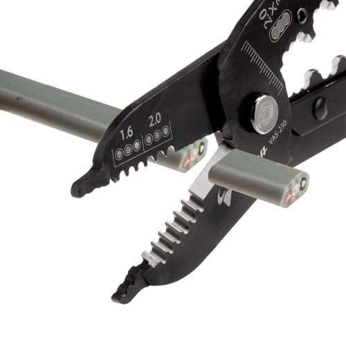 Tsunoda VVF Stripper VAS-230, recommended tool for the Class 2 Electrician Skills Examination