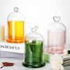 Glass Candle Cup Ornaments Essential Oil Crystal Decorative Bottle Aromatherapy Glass Candlestick Home Decoration Accessories