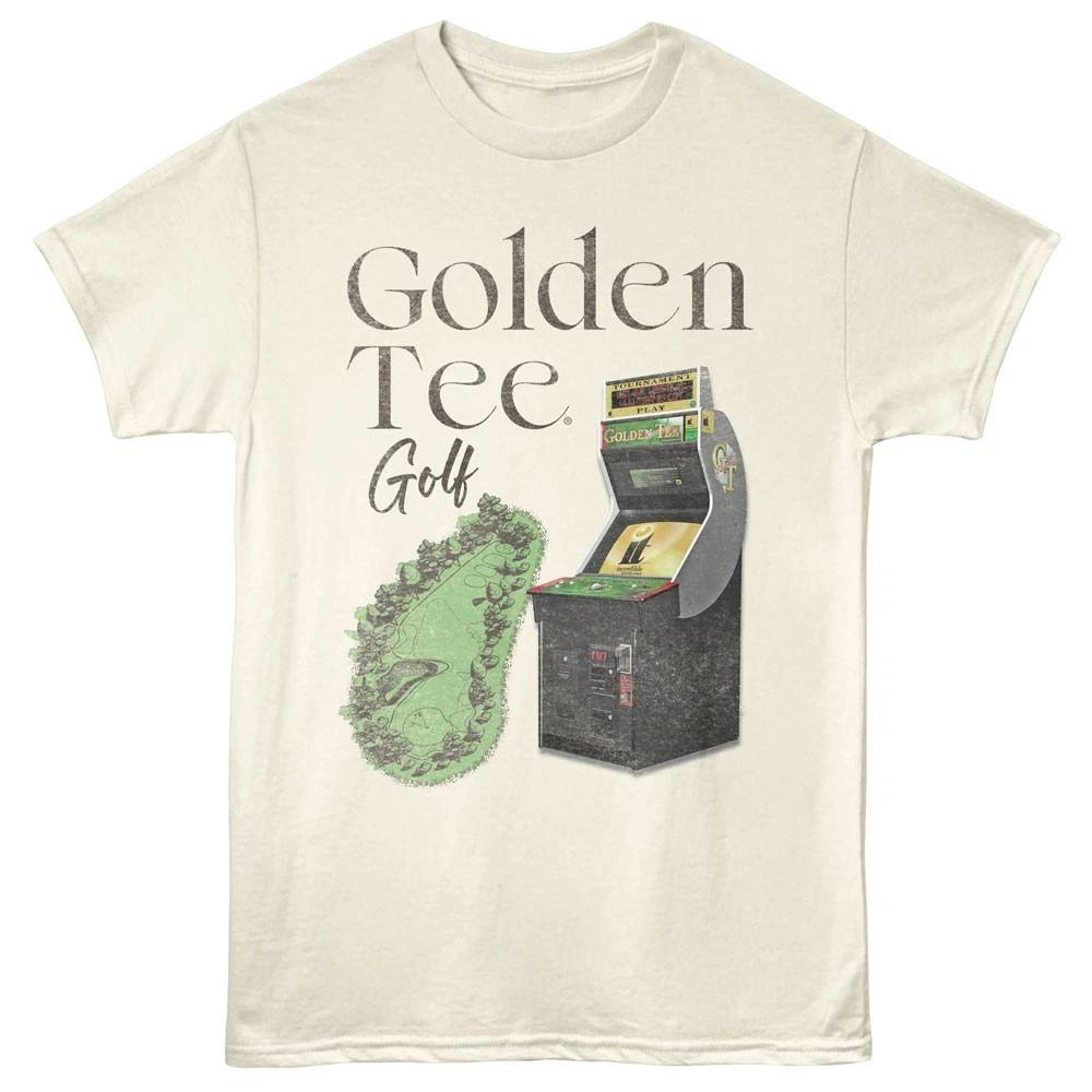 Golden Tee Golf Game Good Times Cold Beers Welcome To The Club Men s T Shirt L