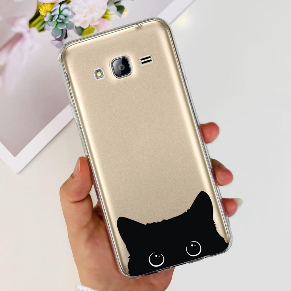 For Samsung Galaxy Grand Prime Case G530 G530H G531 G531H G531F SM-G531F Clear Cover Fashion Flower Soft TPU Silicone Phone Case
