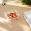 Decorative Page Markers 10PCS Rose Gold Metal Paper Clips, Cartoon Shape Clips Bookmarks, Creative Documents Organizers for Office And School