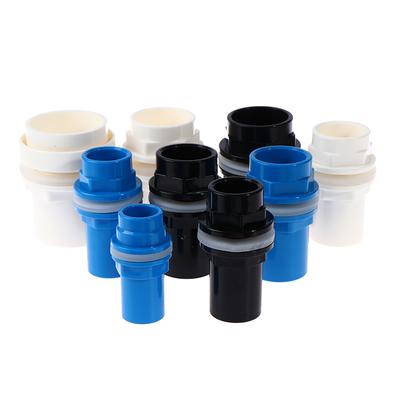 20-50 mm PVC-connectoren verdikken aquariumbuis tuinafvoerbuisadapter