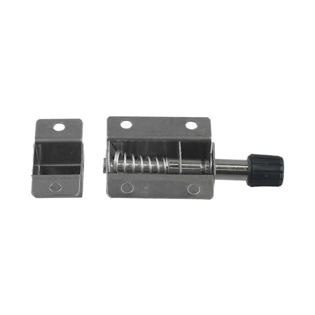 1PC Stainless Steel Door Latch Sliding Lock  Bolt Automatic Spring Latches/ Latch Sliding Lock  Bolt Automatic Spring Latch