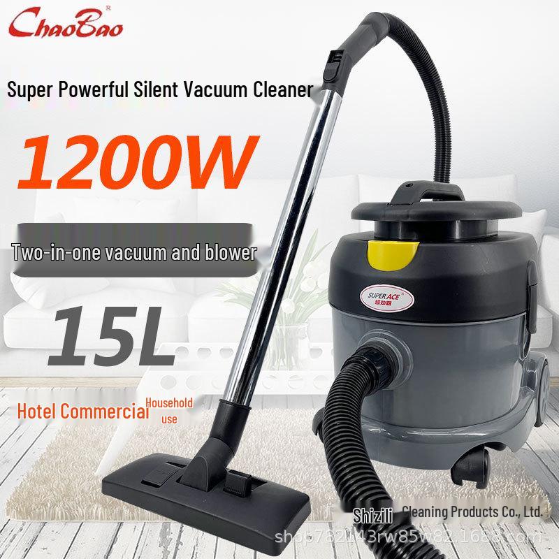 

ChaoBao CB15 Ultra-Quiet, Powerful Handheld Vacuum Cleaner for Household, Industrial, Car, Hotel - 110V ChaoBao SA15L Standard