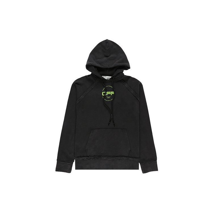 OFF WHITE Hand Logo Incompiuto Hoodie OMBB057R20E300131088