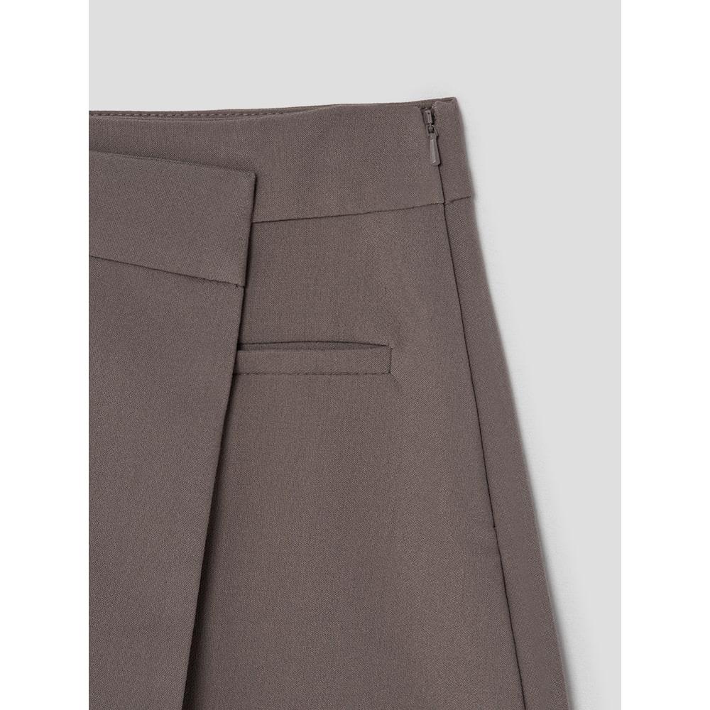 8SECONDS Poly Mini Skirt Brown