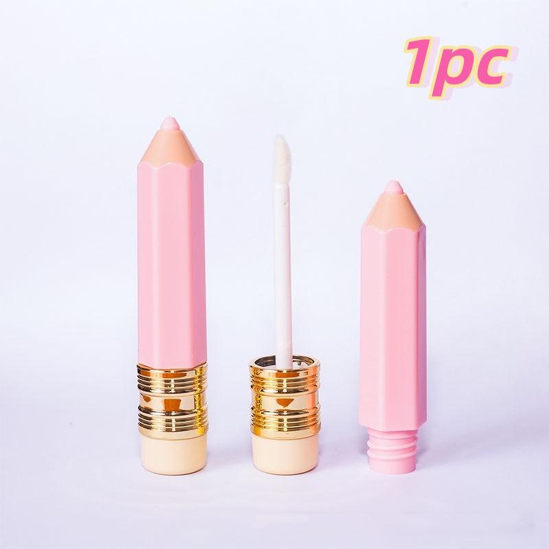 4Ml Empty Pencil Shaped Lip Gloss Tubes Body Cute Portable For Diy Cosmetic Making Beauty Crafting Tube Handmade