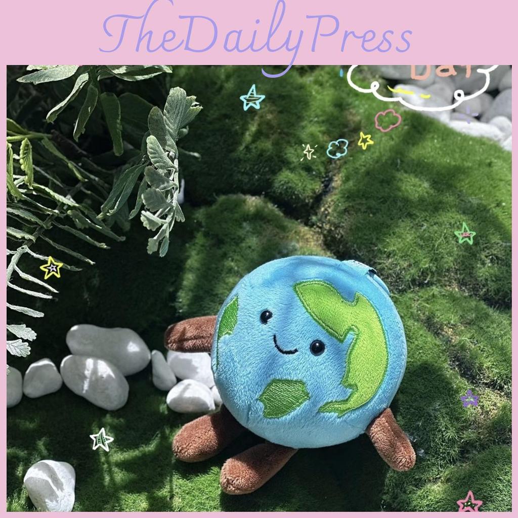 Plüschpuppe mit Erd-Thema mit PP-Baumwollfüllung für Kindergeschenk und Dekoration