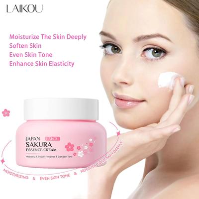 60 g Japan Sakura Essence Cream Cherry Blossom Krém na tvár Hydratačný krém na zlepšenie suchosti a drsnosti tváre Starostlivosť o pleť