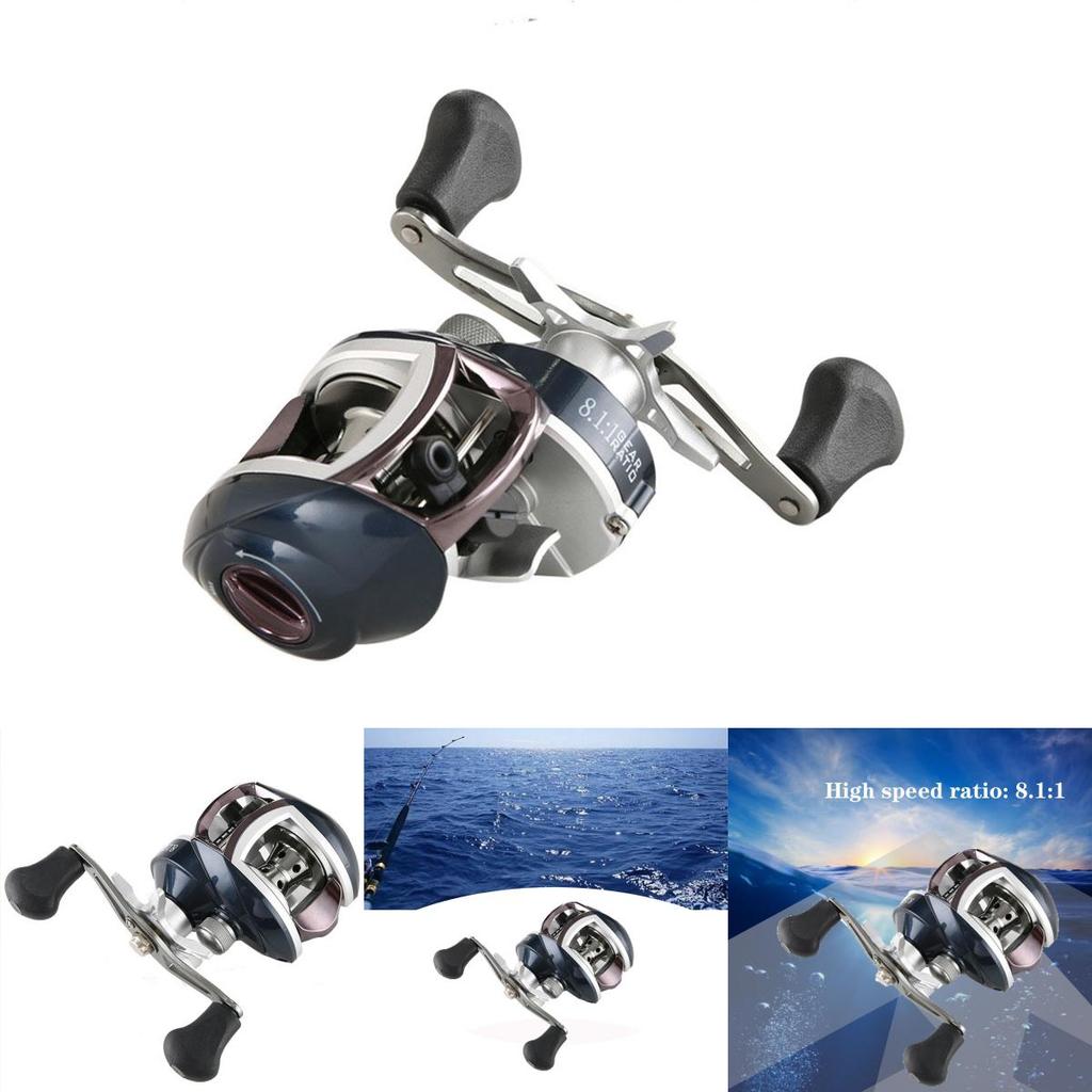 Premium Baitcasting Reel Fishing Reel With Strong Durable Stainless Steel Bearings