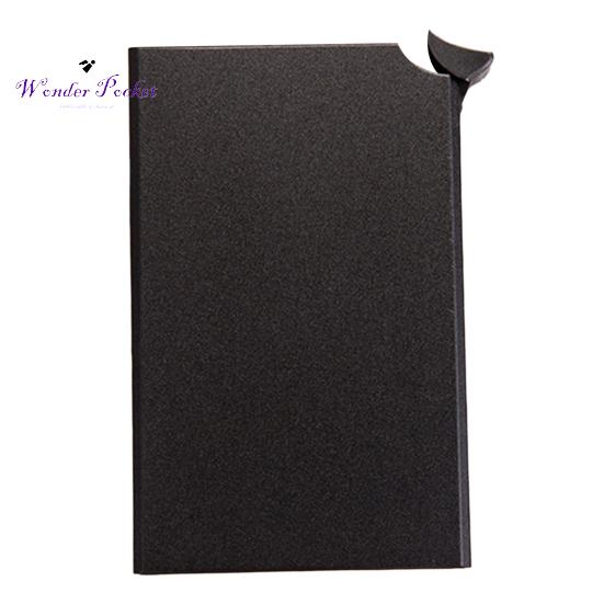 

Отличный чехол для кошелька с защитой от кражи, ультратонкое хранилище для карт чёрный