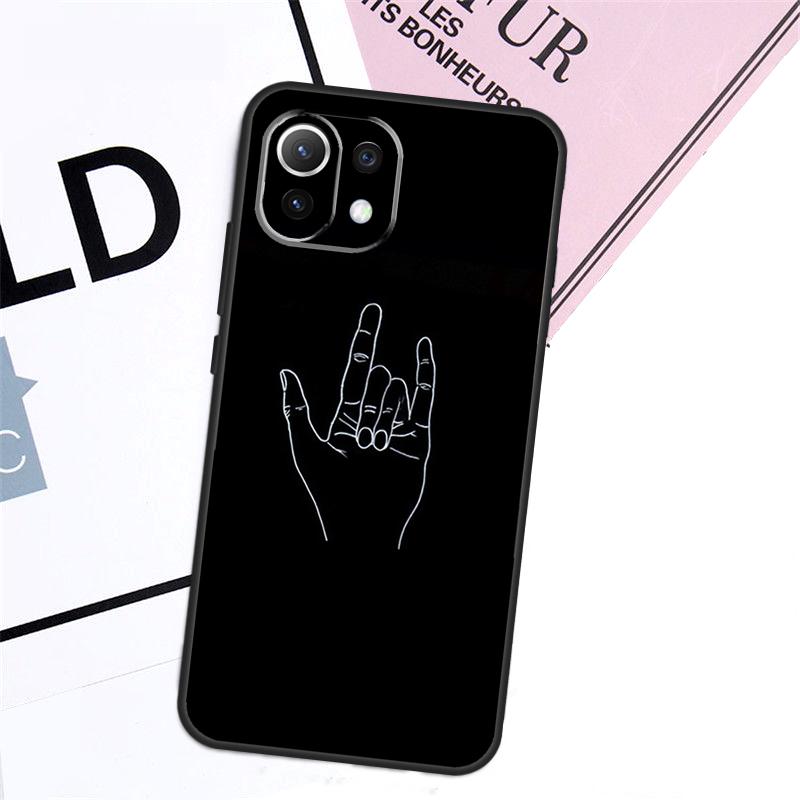Rock Roll Skull Case For Xiaomi 17 Pro Max 14 15 Ultra 13T 15T 14T Pro POCO X7 Pro X5 X6 F5 F6 F7 F8 Cover