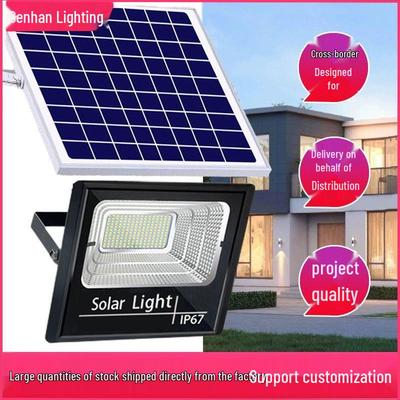 Automatic Solar Outdoor Floodlight: Super Bright Courtyard and Rural Road Lighting