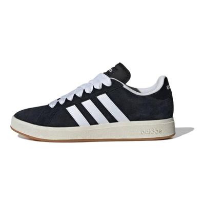 Grand Court Base Low Top Sneakers Unisex Sneakers Black White IH6184