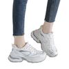 Thick-soled silver dad shoes, new autumn heightening comfortable heightening sneakers