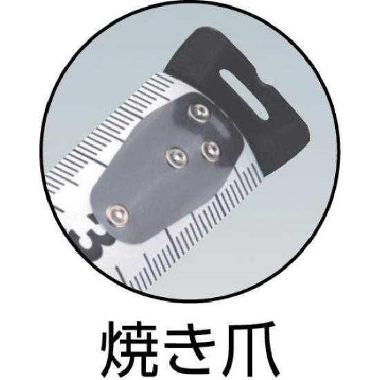 TAJIMA Convex X 25mm Aluminum Lock with 25 Shaku Equivalent Graduations ALL25-55SCRC 5.5m