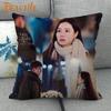 Custom Crash Landing On You Hyun Bin KPOP Pillowcase 45X45cm Wedding Decorative Eco-Friendly Cotton Linen Fabric Pillow Case