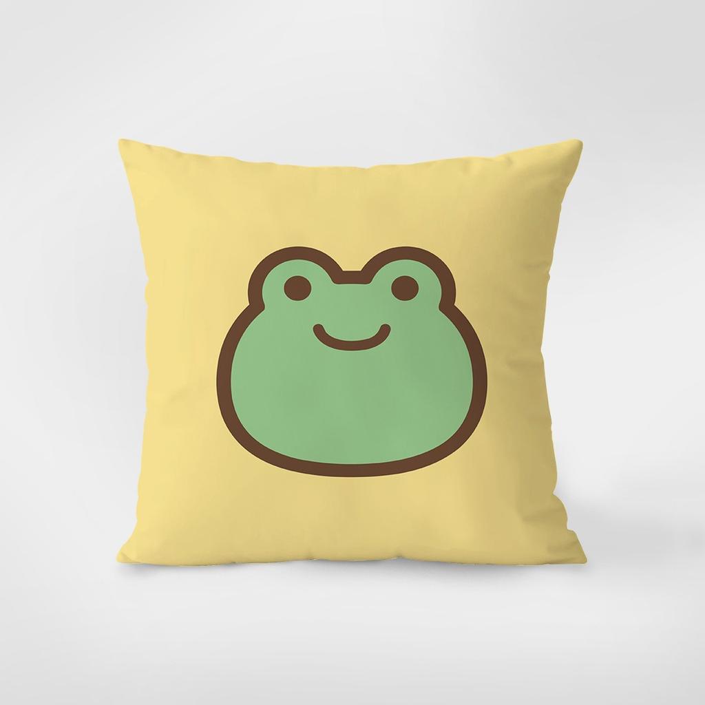 Cartoon Bear Animal Pattern Decorative Pillowcase Bedroom Living Room Square Cushion Pillowcase