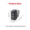 1PCS Car Dual Key Switch DRL LED fog light power supply Switch button With Connection Wire For Toyota old FJ Cruiser Prado LC120