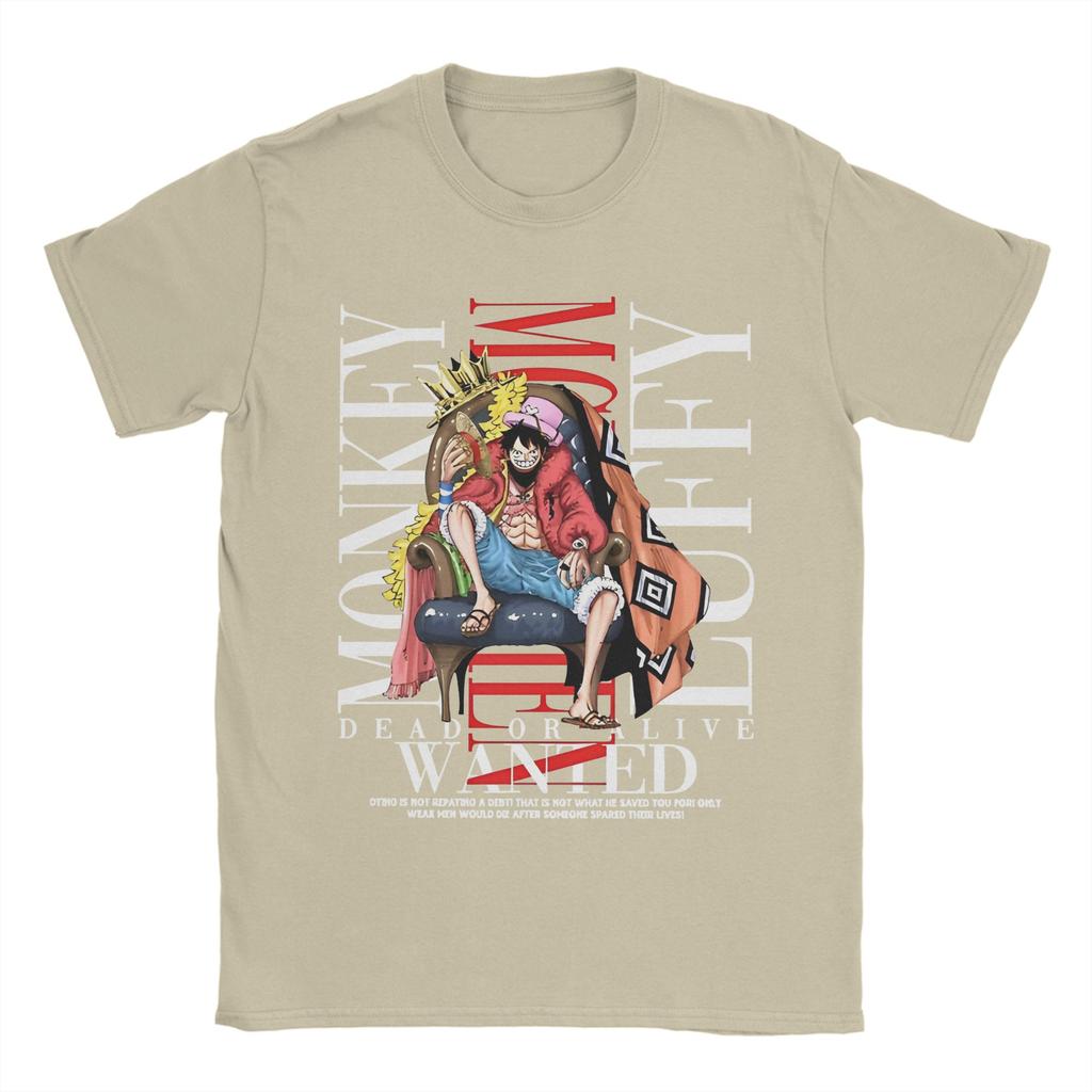 Unisex Womens TShirts Anime Japan MonkeyLuffyy Novelty Cotton Tee Shirt Short Sleeve One Piece T Shirts Round Neck Clothes Gift