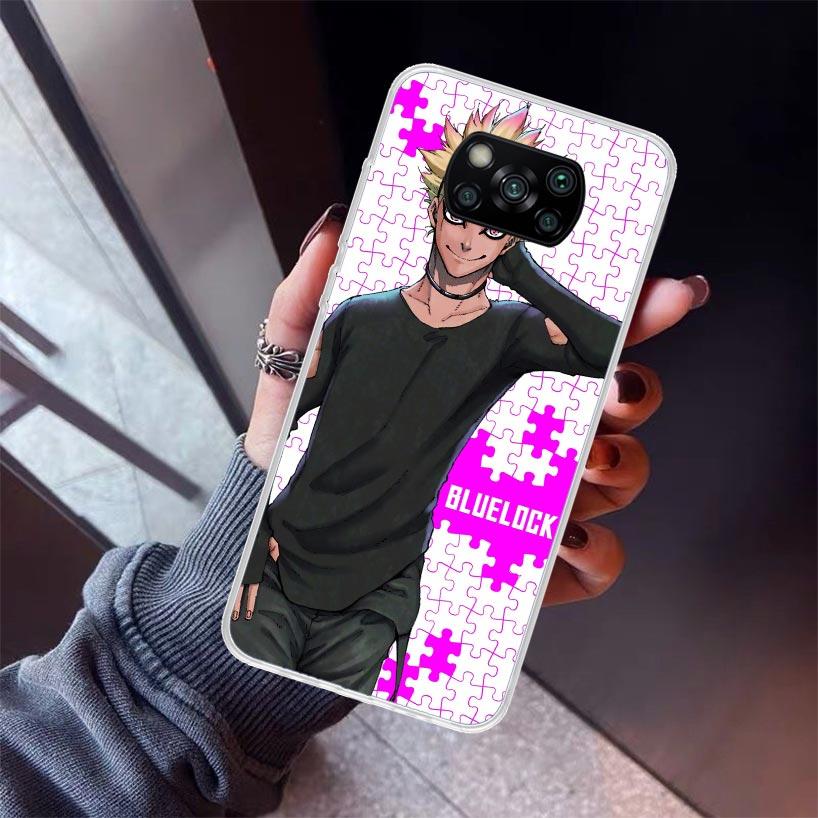 

Blue Lock Shidou Ryusei Phone Case For Xiaomi Poco X5 X6 X7 Pro F7 Ultra M7 Redmi 15C 15 13C 13 12C 12 10 10C 10A 9 9C 9T 9A Cov Xiaomi Poco F7 Ultra